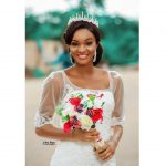 Full lace beaded short sleeve mermaid wedding dress - Image 4