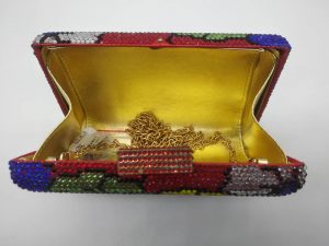 WTB Swarovski multicoloured clutch - Image 3