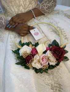Luxury bouquets hoop for civil bride